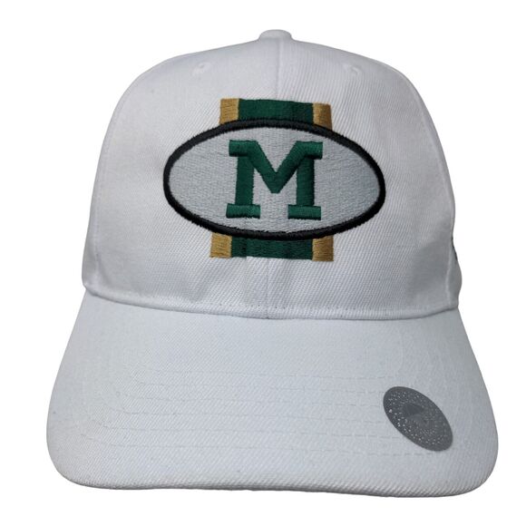 M Logo US Air Force Special Warfare Strapback Hat White OSFM Embroidered - Picture 1 of 8
